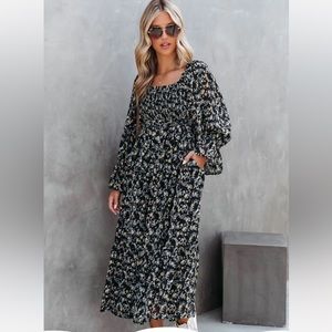 Vici Midi Wildflower Dress